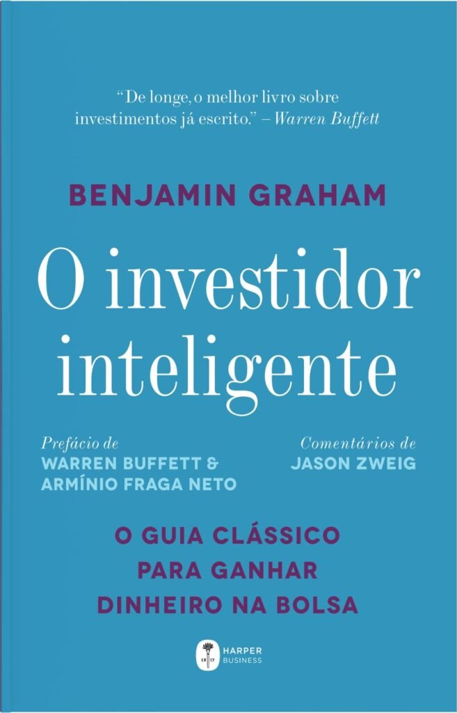 Capa do livro O Investidor Inteligente de Benjamin Graham no blog Synergy Invest.