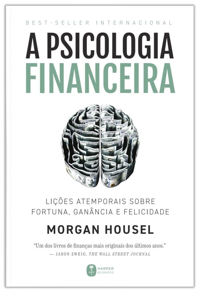 Capa do livro A Psicologia Financeira de Morgan Housel no blog Synergy Invest