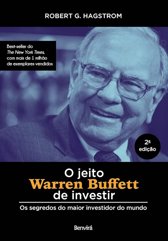 Capa do livro O Jeito Warren Buffett de Investir de Robert Hagstrom no blog Synergy Invest.